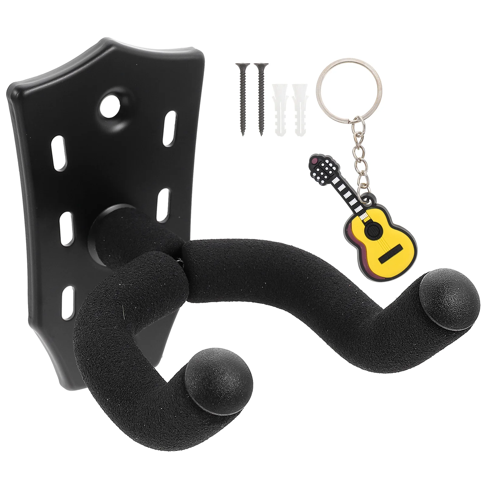 

1 Set Electric Guitar Guitar Mount Erhu Support Rack Hanger Wall Guitar Storage Holder Hook for Families