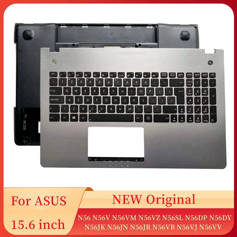 

Для ASUS N56 N56V N56VM N56VZ N56SL N56DP N56DY N56JK N56JN N56JR N56VB N56VJ N56VV ноутбук Palmrest клавиатура с подсветкой/нижний чехол