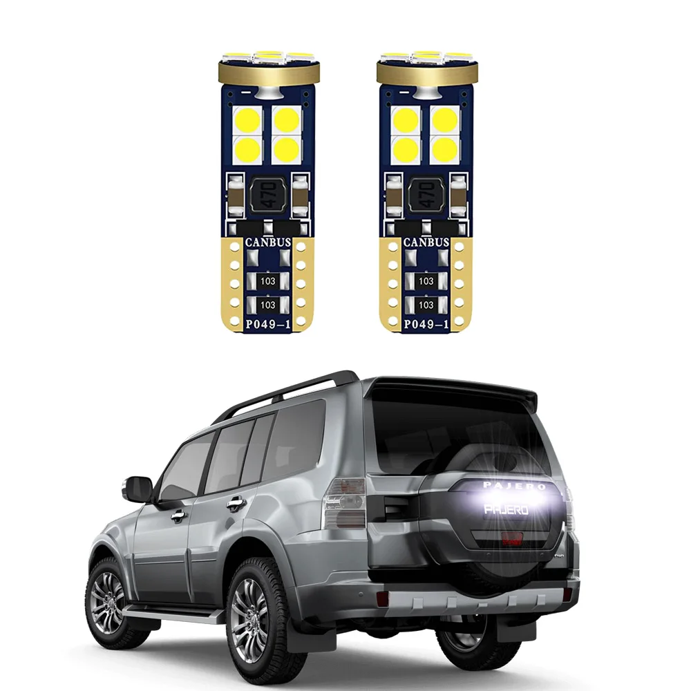 

2 шт., светодиодные номерные знаки для Mitsubishi Pajero V80 V93 V97 V98 2007-2020