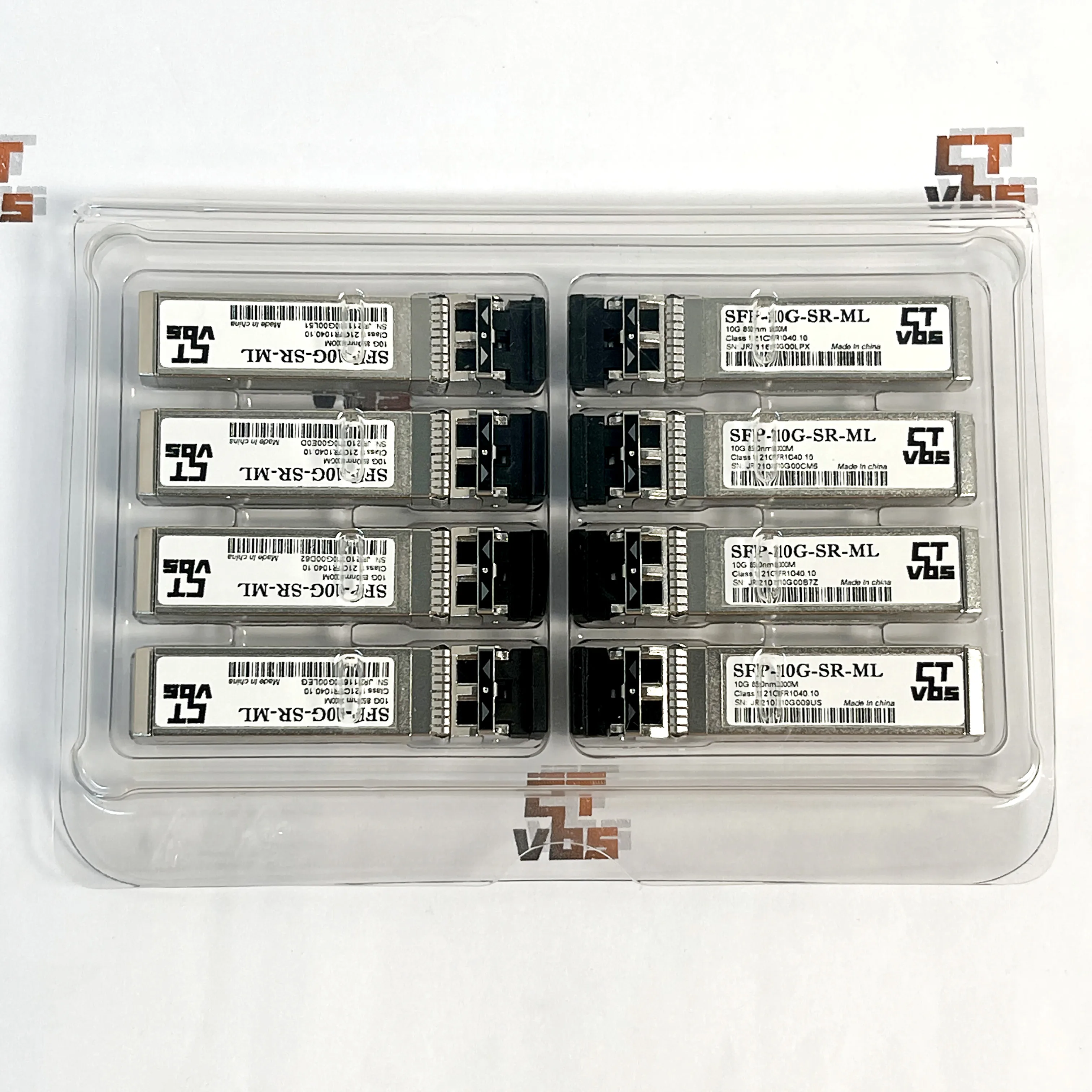 SFP-10G-SR-ML 10Gb SFP SR/SW 10Gb/s 850nm  Mellanox Compatible Multimode Fiber Optic Transceiver Module