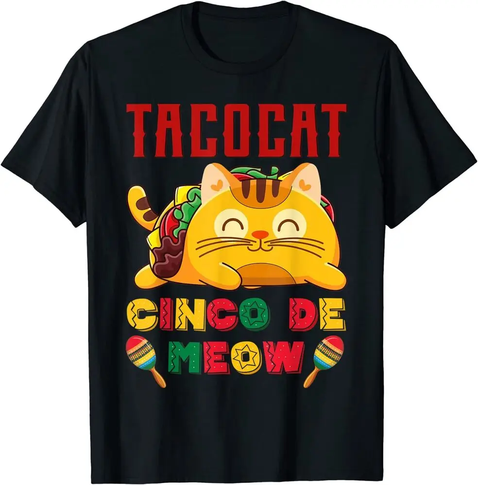 Five De Meow Taco Cat Мексики Mayo Футболка &quotВлюбленные&quot для мужчин и женщин одежда Y2K