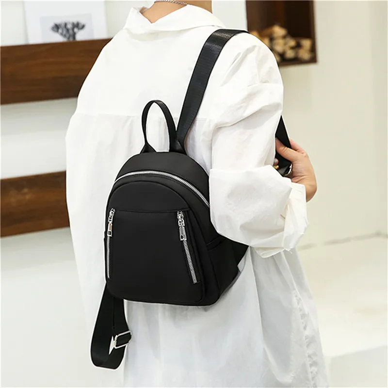 

Casual Backpack Women Travel Waterproof Oxford Cloth School Bags for Teenage Girls High Quality Fashion Tote Backpack