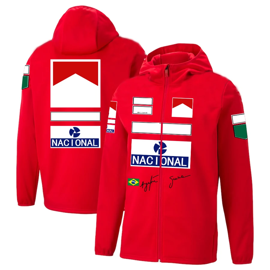 

2023 New f1 Formula One Jacket Outdoor Cycling Moto Sports Jacket, Jacket F1 Jacket Racing Jersey McLaren Large Jacket