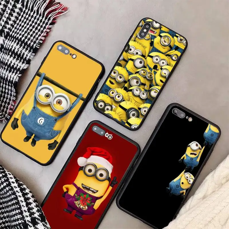 

Cute Cartoon Miniones Phone Case for Huawei nova 3i E 4 5i 5Z 6-5G 7 Pro Se Y5 Y6 Y7 Y8 Y9 Prime Cover Fundas Coque