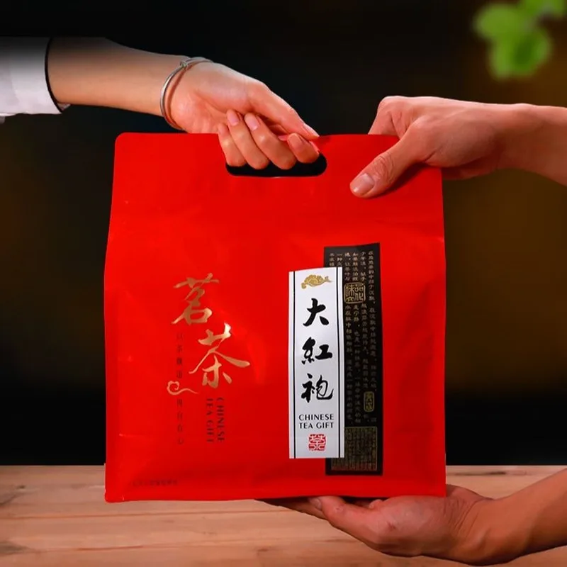 

5AOolong/китайский чай Da Hong Pao, Большой красный халат Wuyi, оригинальный черный чай для ухода за здоровьем, потеря веса, Подарочный пакет, чай без ча...