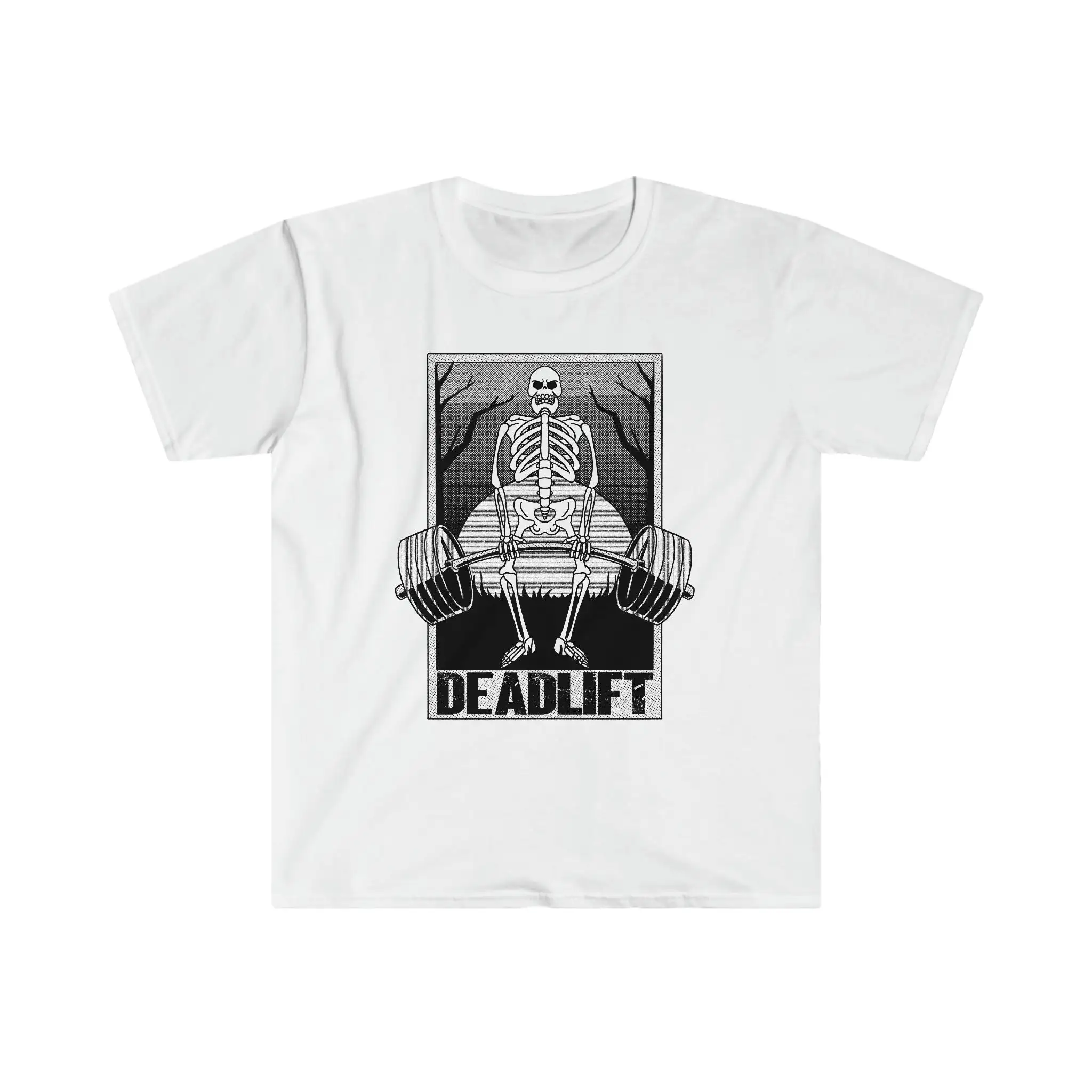 Футболка со скелетом и Таро для фитнеса забавная Спортивная футболка тренировок