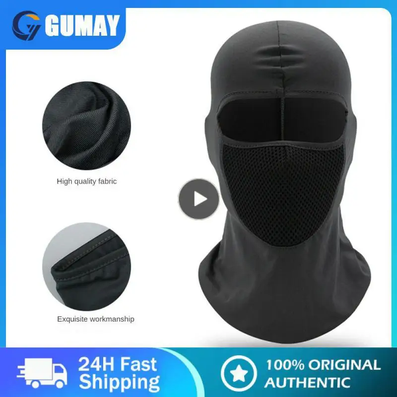 

1PCS Motorcycle Sun Protection And Dustproof Headgear Riding Hat Hood Windproof Outdoor Tactical Riding Hood Mask Mask Dust Mask