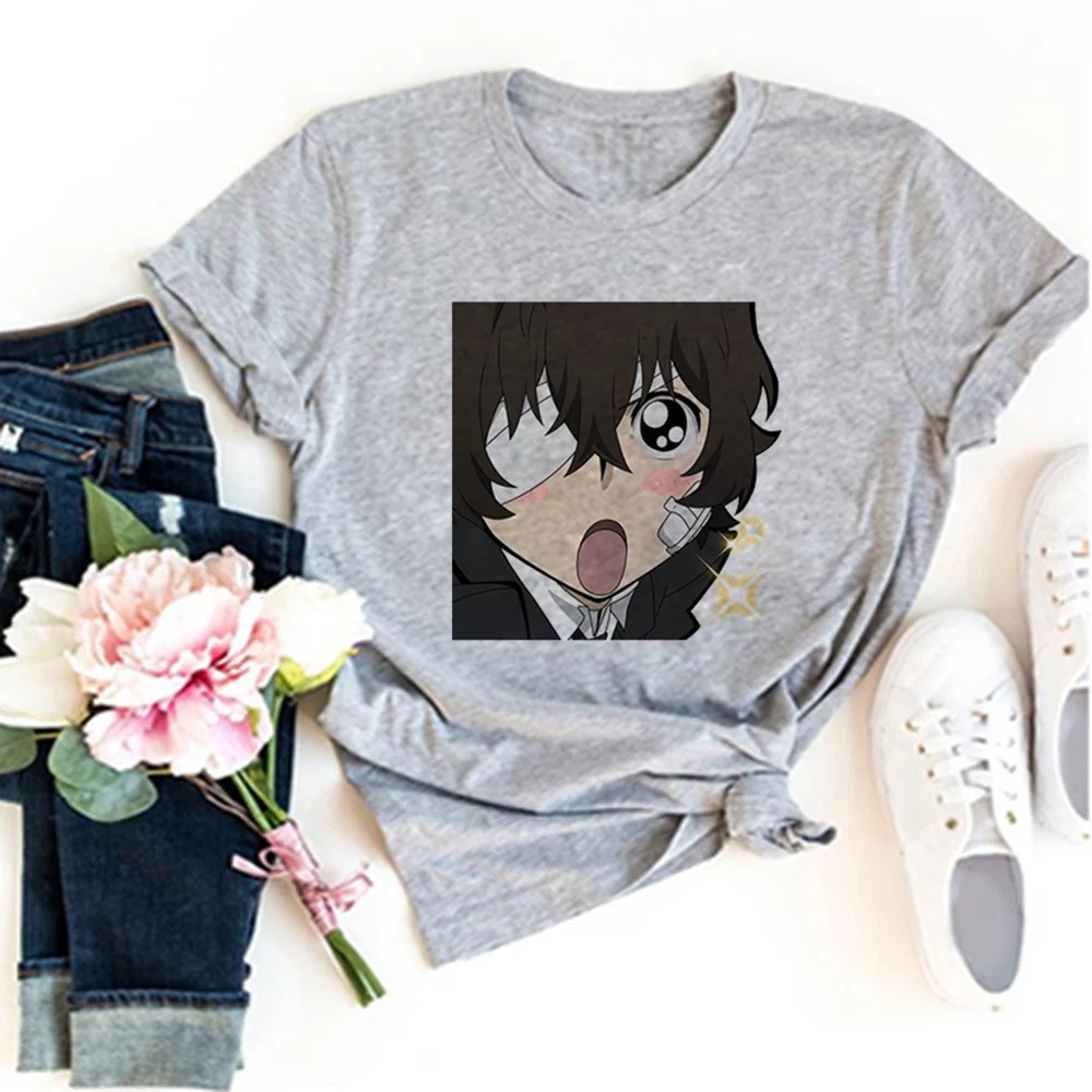 

dazai Tee women Japanese top girl 2000s clothing