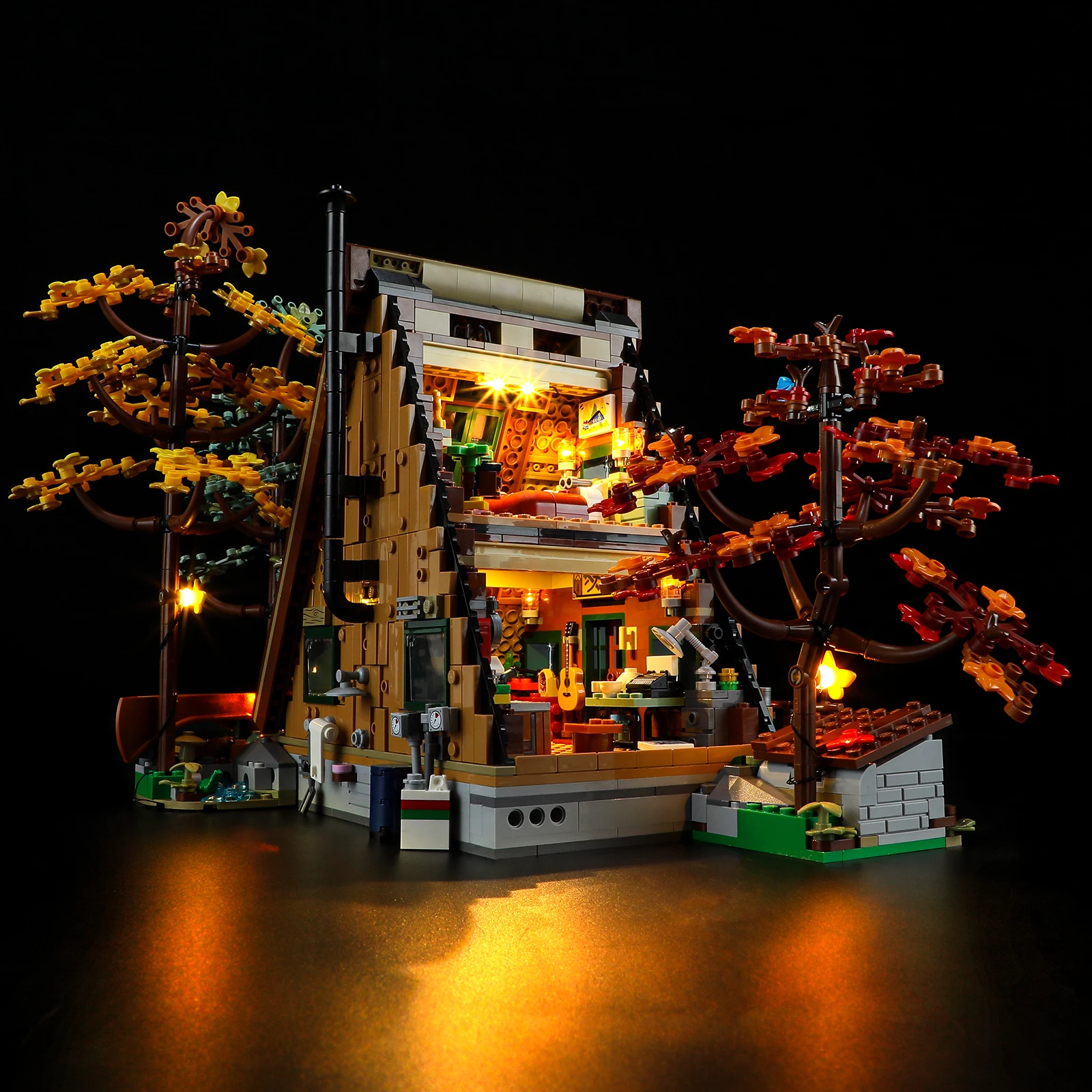 Конструктор JOY MAGS со светодиодной подсветкой для 21338 A-Frame набор строительных