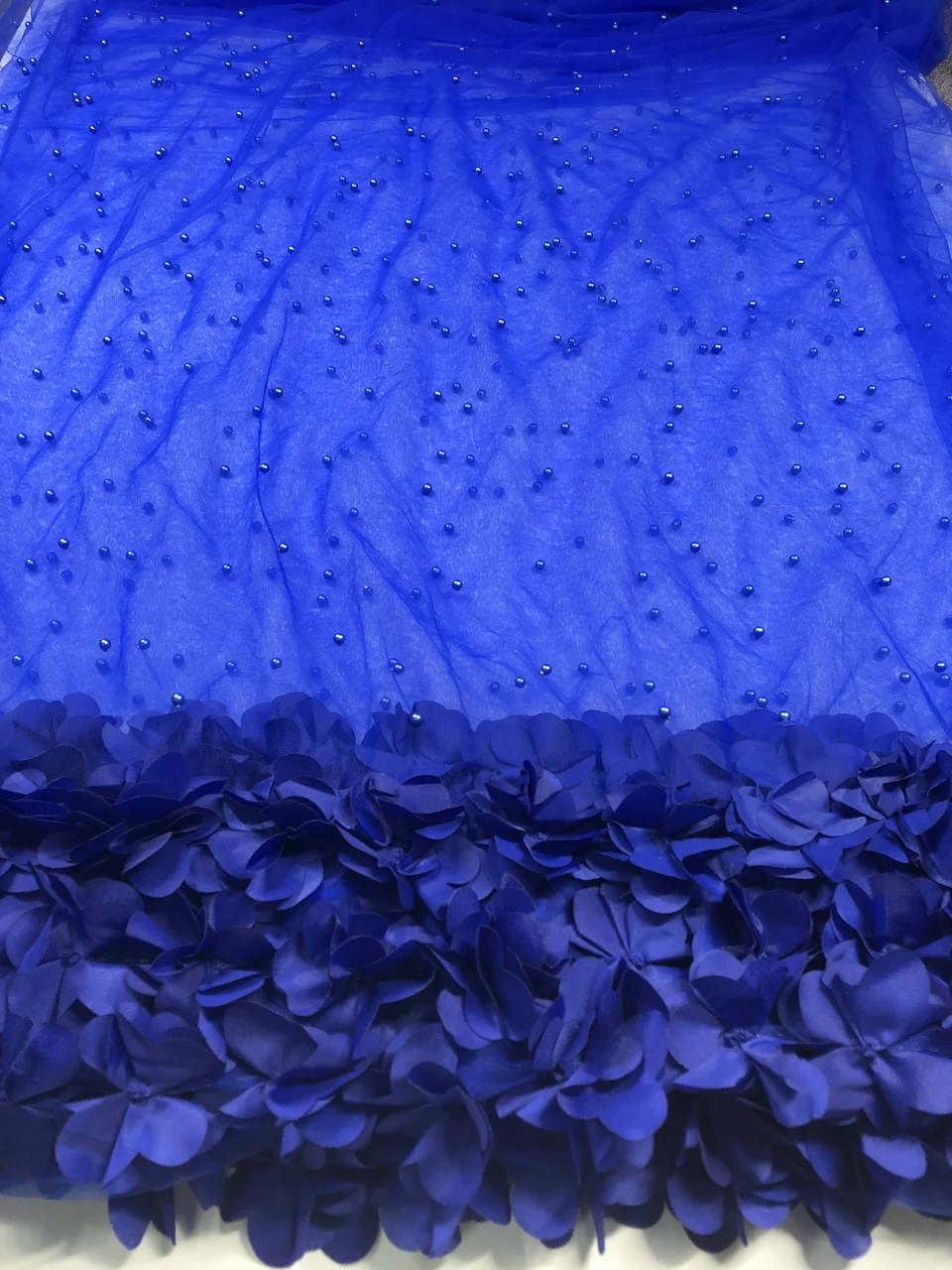 Новинка 3D французское кружево с блестками Nd Аппликация 5 ярдов/лот 2018 новейший