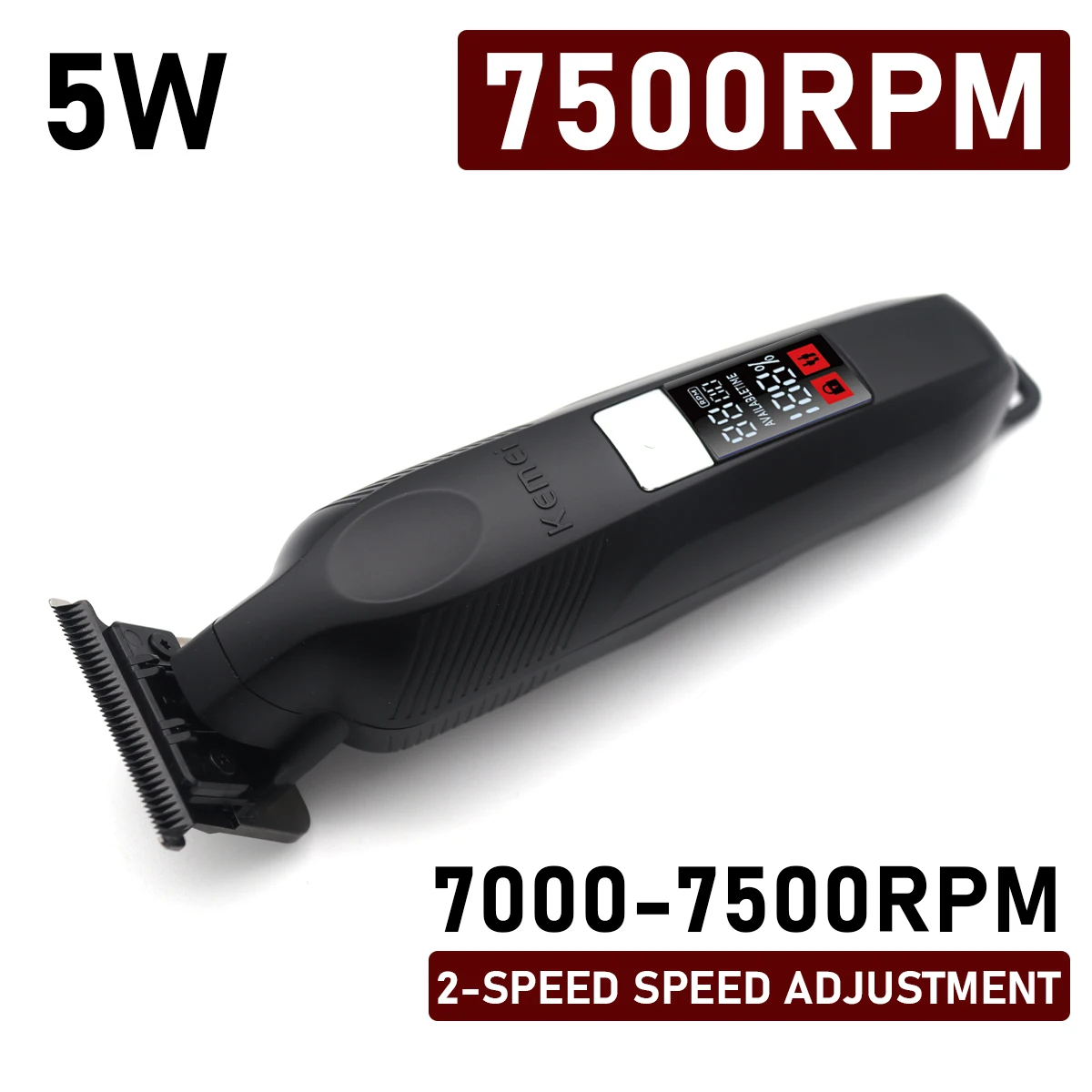 Мужской триммер для волос с керамическим лезвием