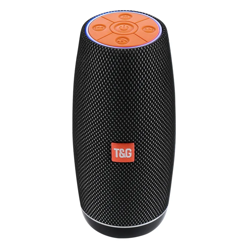 

TG108 Portable Outdoor Fabric Small War Drum Dual Speaker Bluetooth Speaker Wireless High Volume Music Player