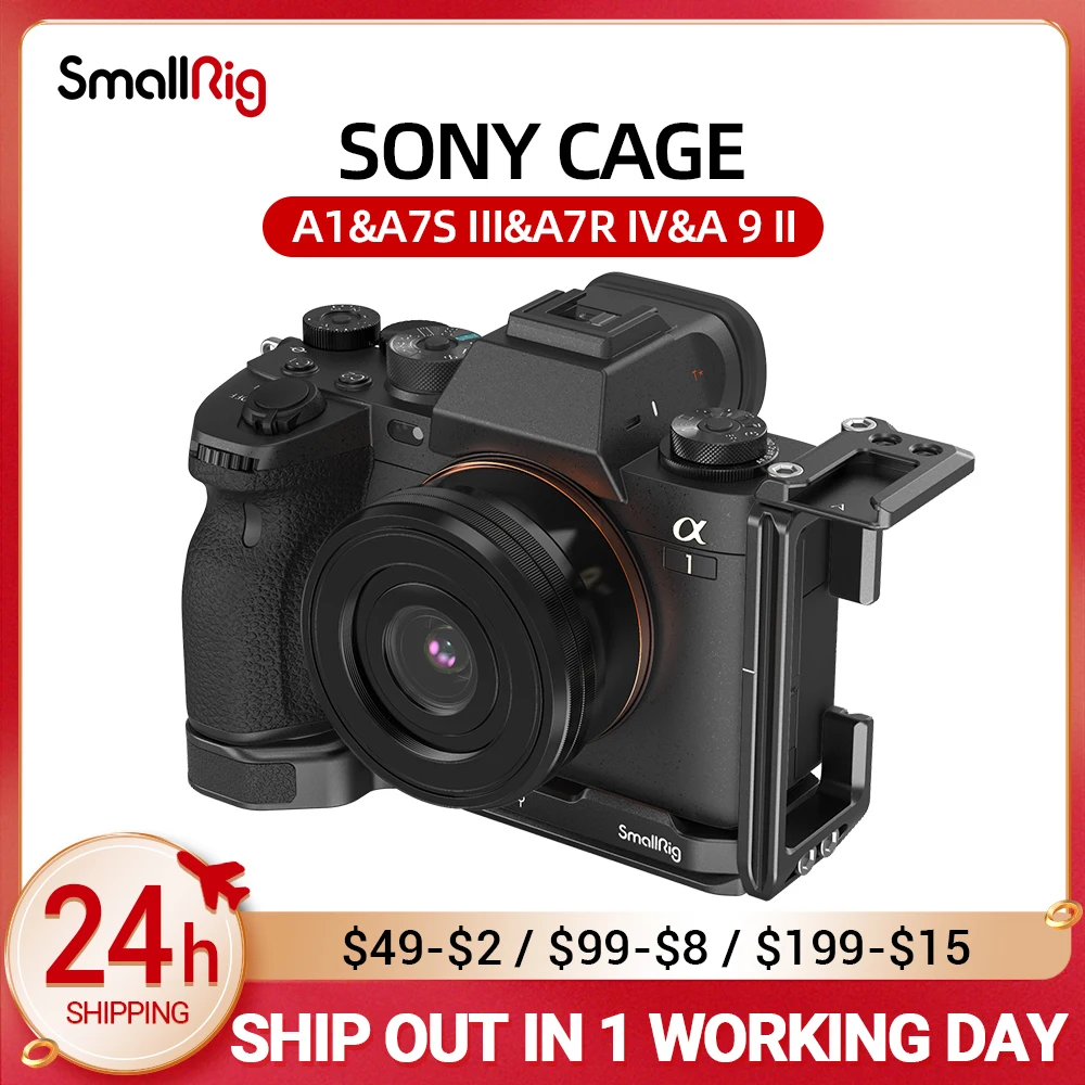 

Кронштейн SmallRig типа L для Sony A1 и A7S III и A7R IV и A 9 II 3207
