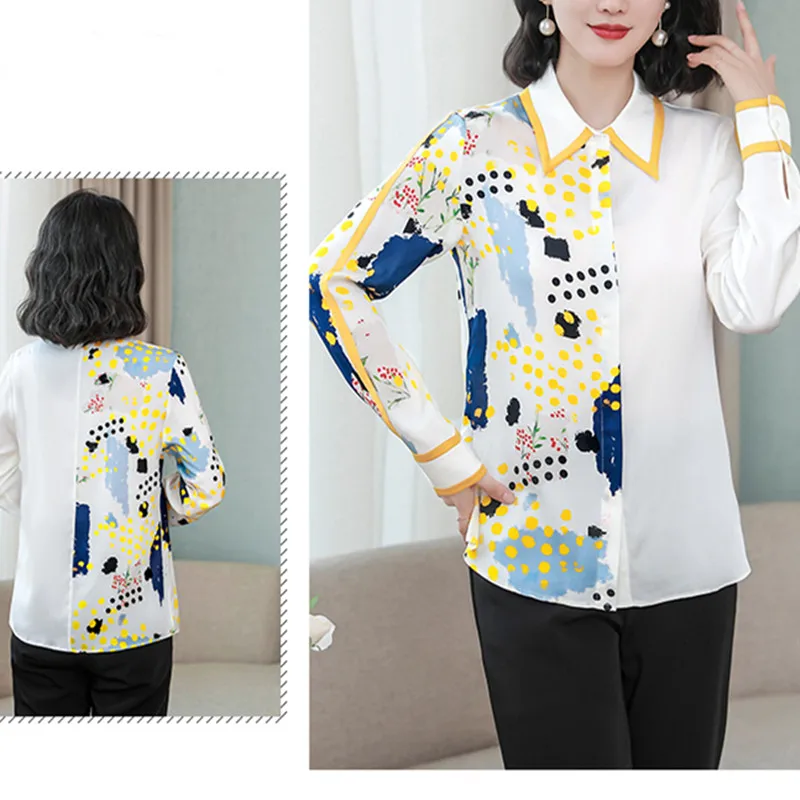 Рисунок 6 - Модная женская рубашка с цветочным принтом