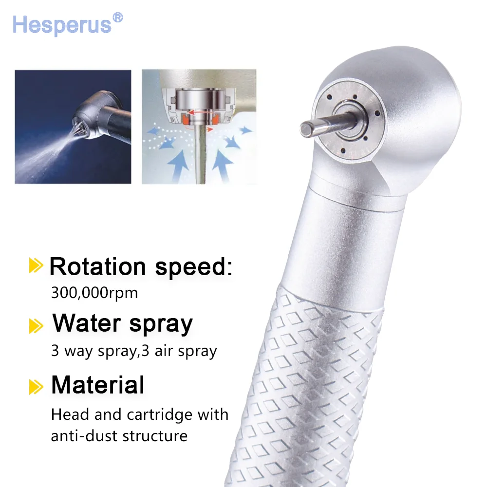 Hot Den tal COXO CX207-W Кнопочный наконечник Воздушная турбина Высокоскоростные