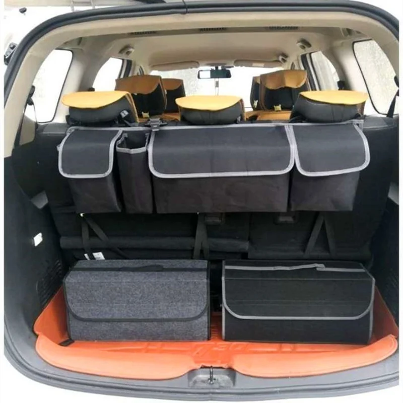 

Car Trunk Organizer and Finishing Felt Folding Storage Box High-end Folding Box Auto Car Accessories
