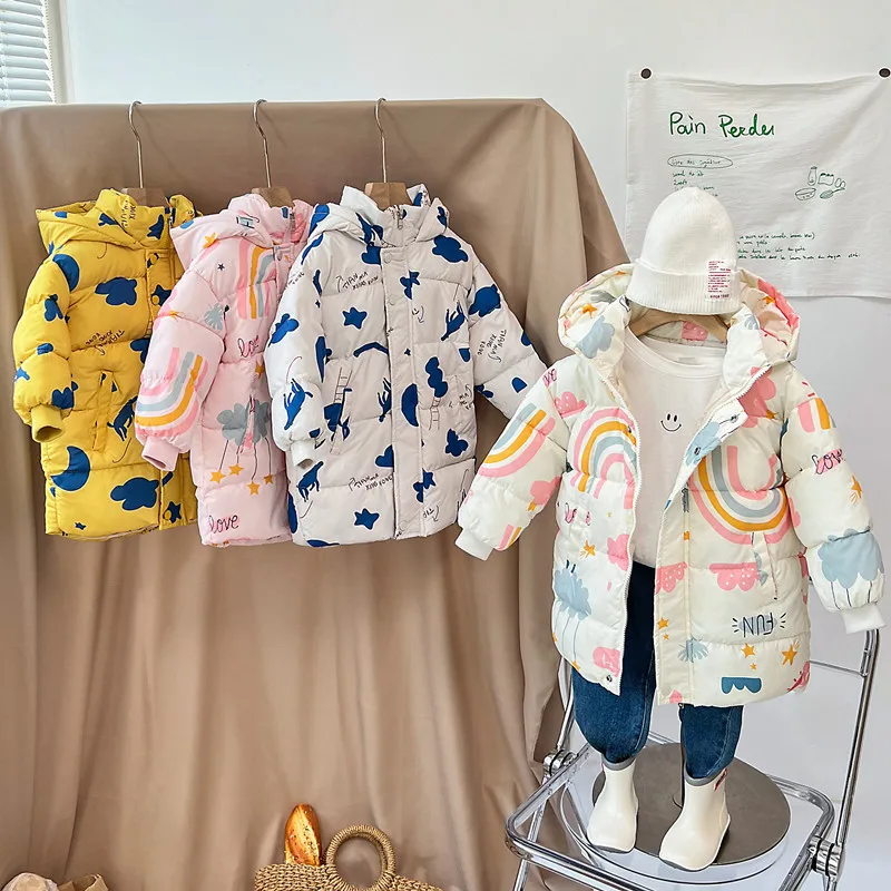 Детская куртка с капюшоном, на возраст 2-7 лет