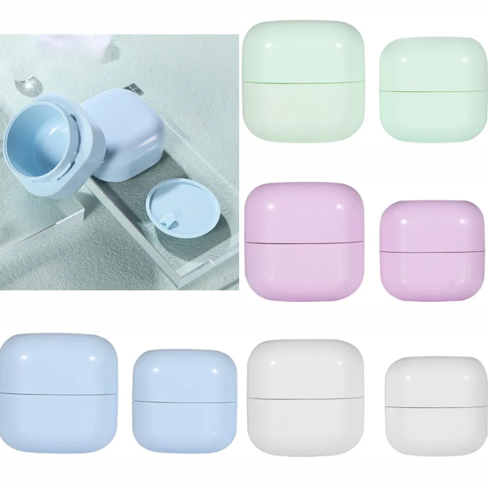 

New 30g/50g Empty Square Makeup Jar Pot Refillable Sample Bottle Eyeshadow Cream Box Travel Face Cream Lotion Cosmetic Container
