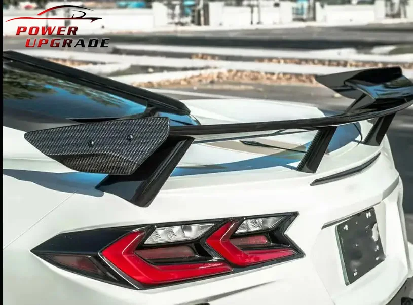 Комплект кузова из углеродного волокна C8 высокое крыло для Chevrolet Corvettes задний