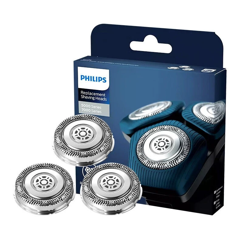 

Philips Shaving Heads SH71/51 for Series 5000 7000 Philips Electric Shaver Replacement Razor Blades 3 Cutters 3 Foils 3pc/Pack