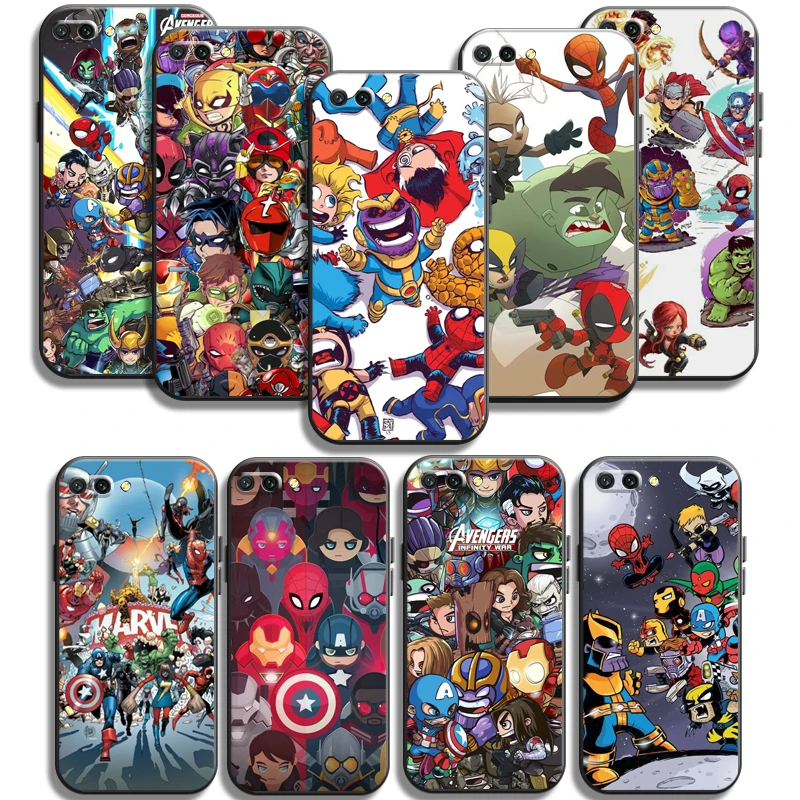 

Marvel Comics Logo Phone Cases For Huawei Honor P30 P30 Pro P30 Lite Honor 8X 9 9X 9 Lite 10i 10 Lite 10X Lite Coque Soft TPU