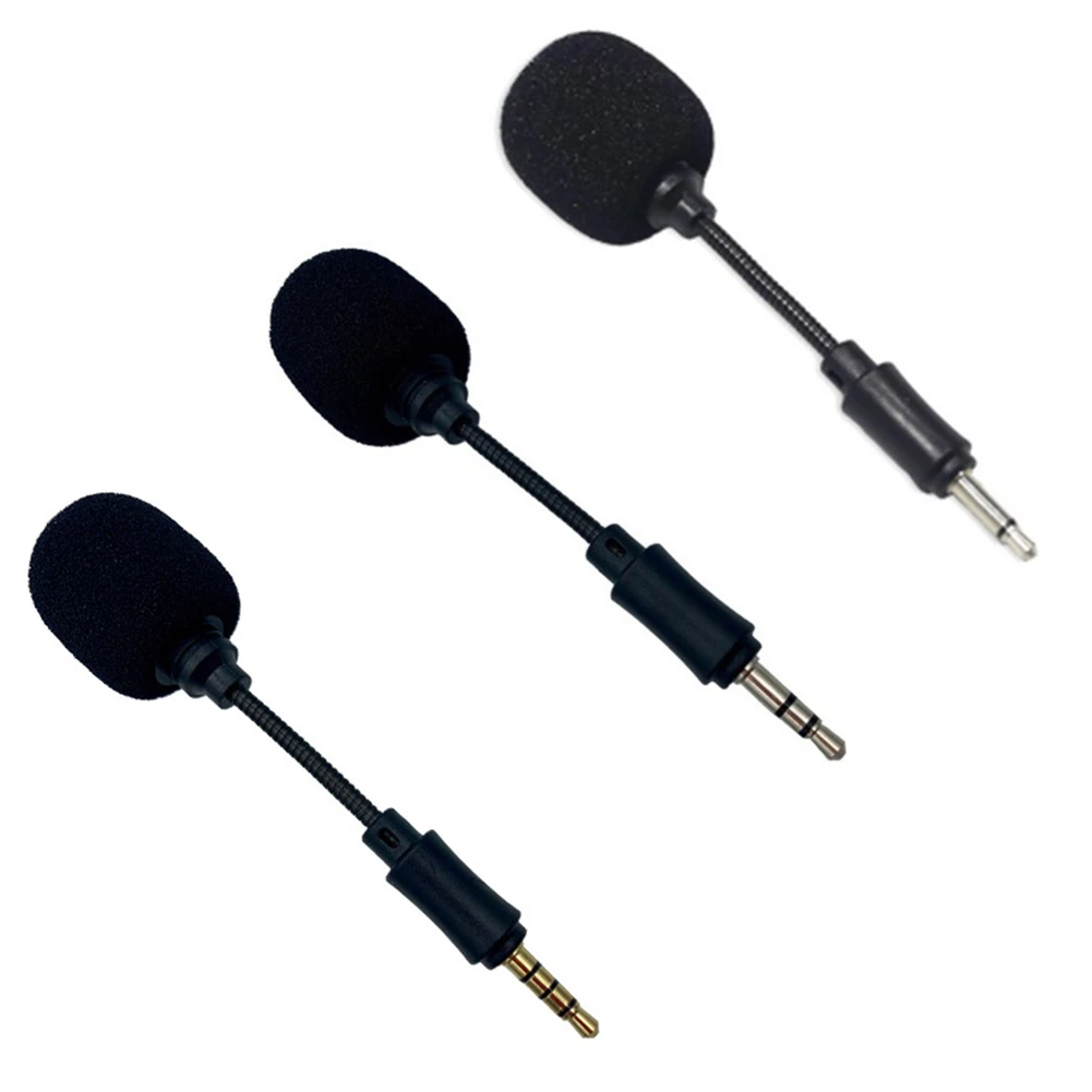 

Mini Omni-Directional 3.5mm Jack Microphone Portable Small Mic For Cellphone Amplifiers Computer Sound Card
