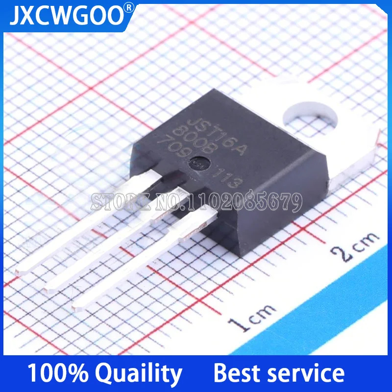 

10 шт. JST16A-800B JST16A TO-220 тиристор (тиристор) новый оригинальный