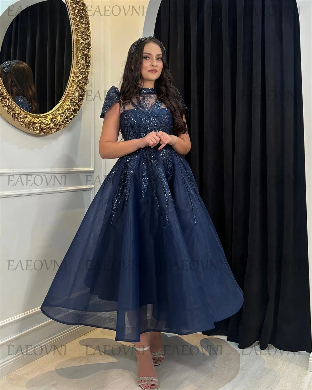 Платье Farrobe вечернее трапециевидное