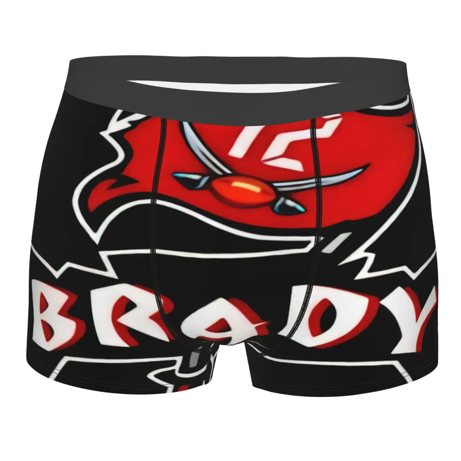 

Мужское нижнее белье Tom Brady Buccaneers премиум-класса 4037, черные зеленые мужские трусы, мужское нижнее белье, комплект мужского нижнего белья
