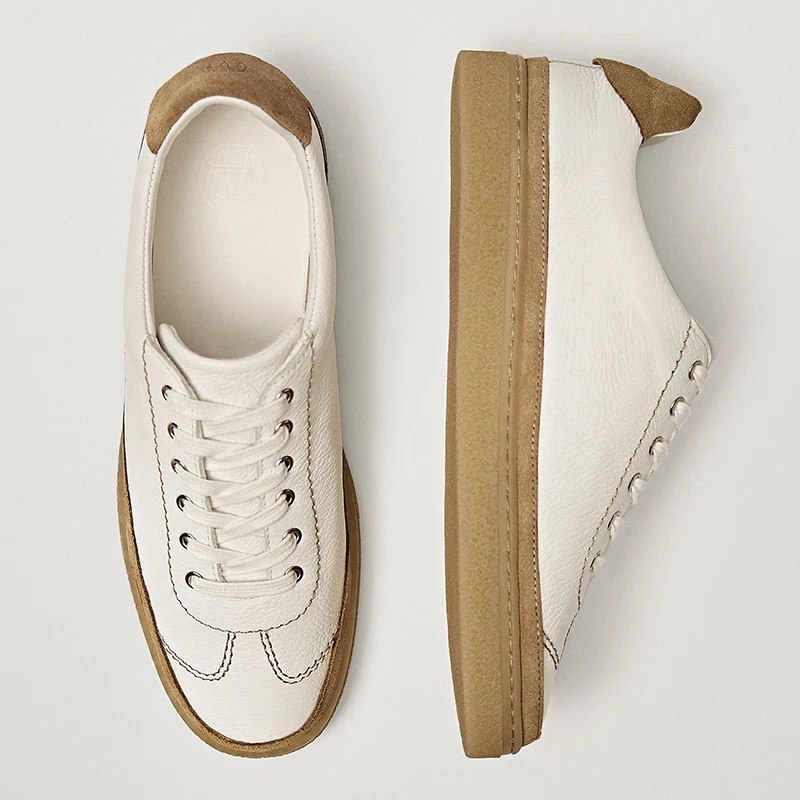 Linjer Stricklin модная повседневная обувь для девочек женская английская простая белая