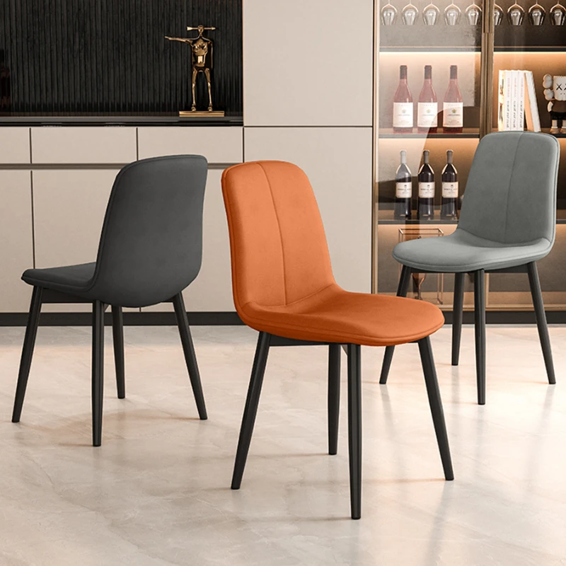 

Современный стул для отдыха, кофейня, гостиница в скандинавском стиле, стул для столовой, мягкая сумка, мебель для кухни, столовой