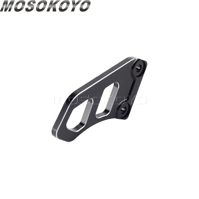 Фото Направляющая для защиты цепи для Yamaha TW200 05-2022 XT225 05-07 XT250 08-22, алюминиевая направляющая цепи с ЧПУ для мотоцикла, защитная крышка №3