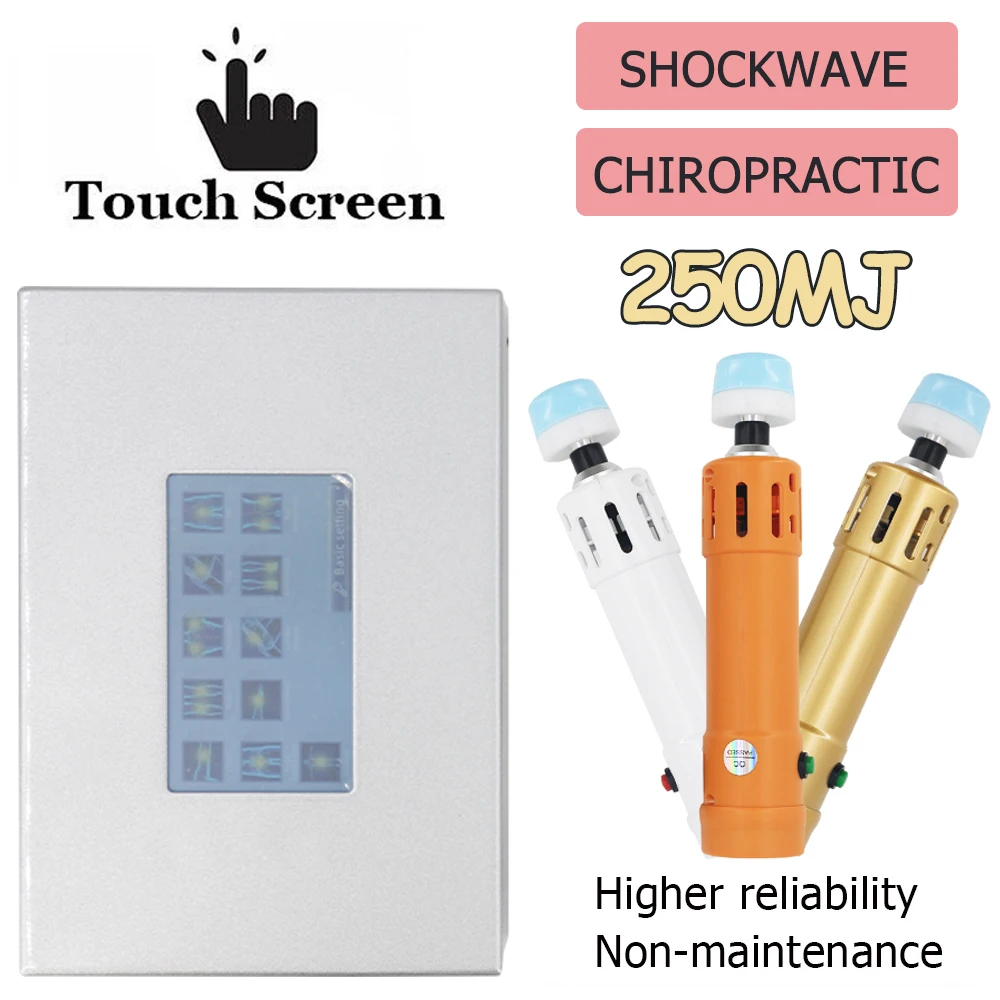

2022 Shockwave Therapy Machine Portable Shock Wave Chiropractic Equipment for ED Treatment Body Relaxation Pain Relief Massager