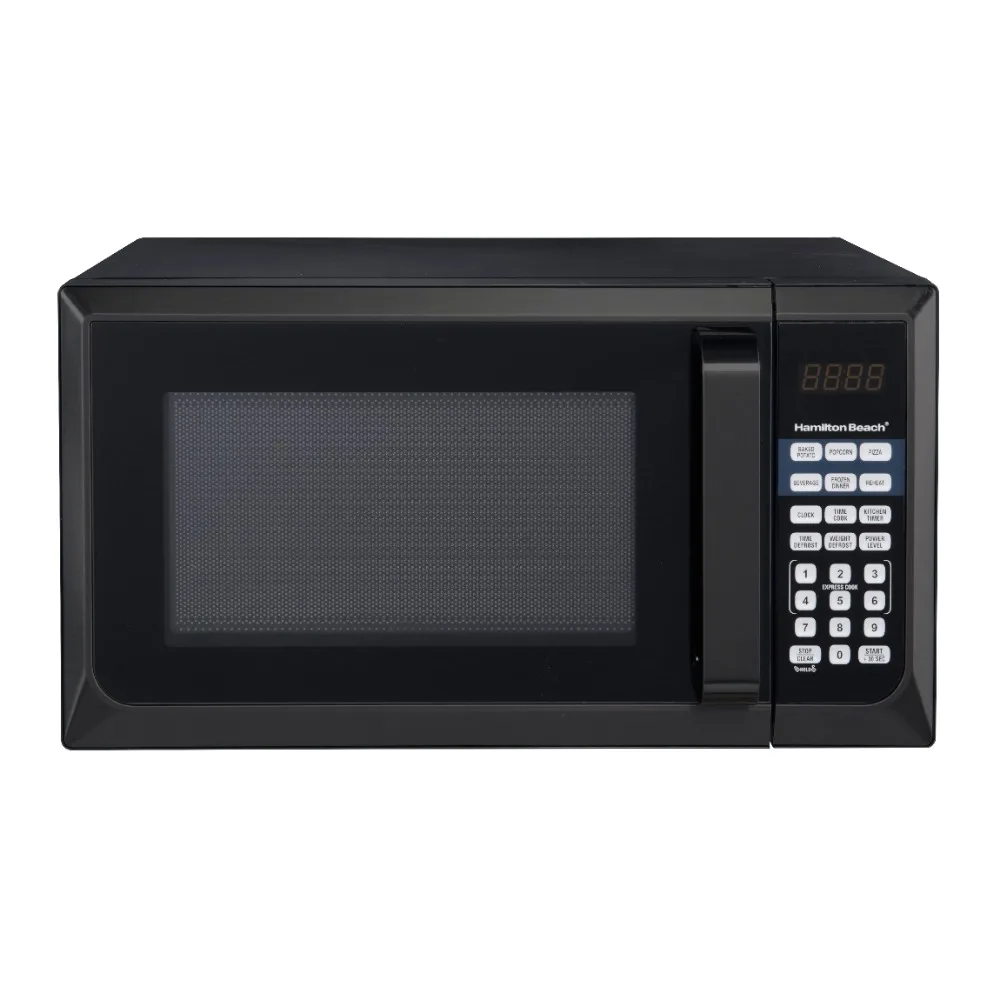 

0.9 Cu. Ft. Black Stainless Steel Microwave Oven
