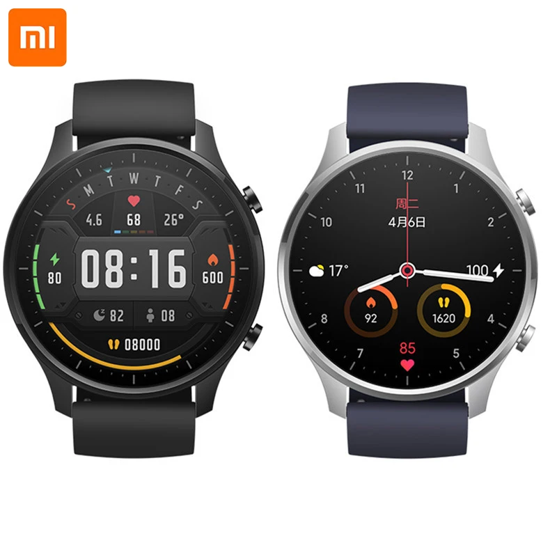 

Смарт-часы Xiaomi Mijia, водонепроницаемые спортивные часы с функцией измерения пульса, GPS, голосовым управлением
