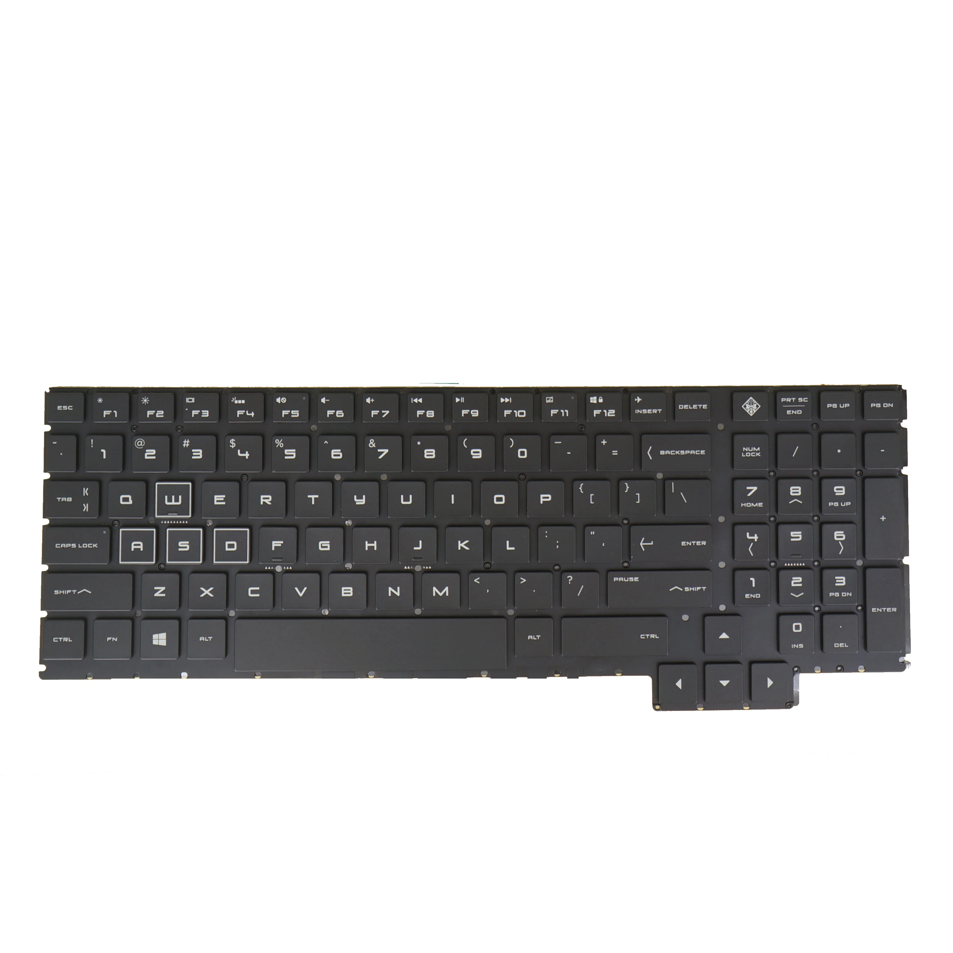 

US English RGB Colorful Backlit Laptop Keyboard For HP Omen 15-ce 15-cexxx 15-ce000 15-ce100 9Z.NEABQ.101 NSK-XG1BQ