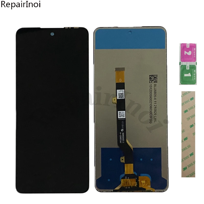 

For Tecno Camon 18 CH6 CH6n LCD Display With Touch Screen Digitizer Assembly Panel Replacement