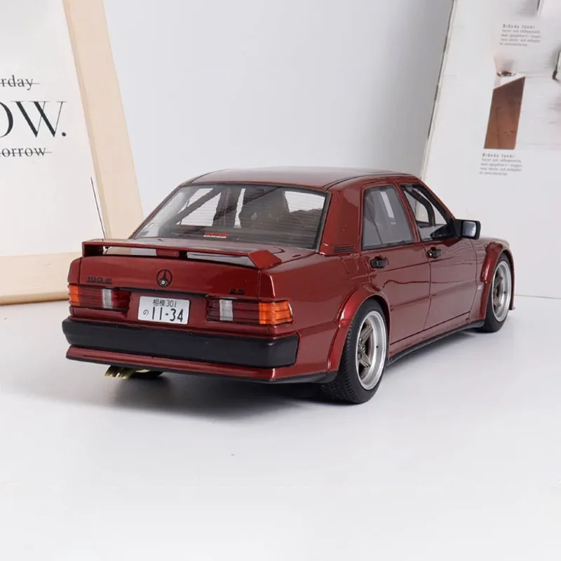 Масштаб 1:18 2016 Benz 190E 2 5-16 RWB модифицированная модель автомобиля из смолы