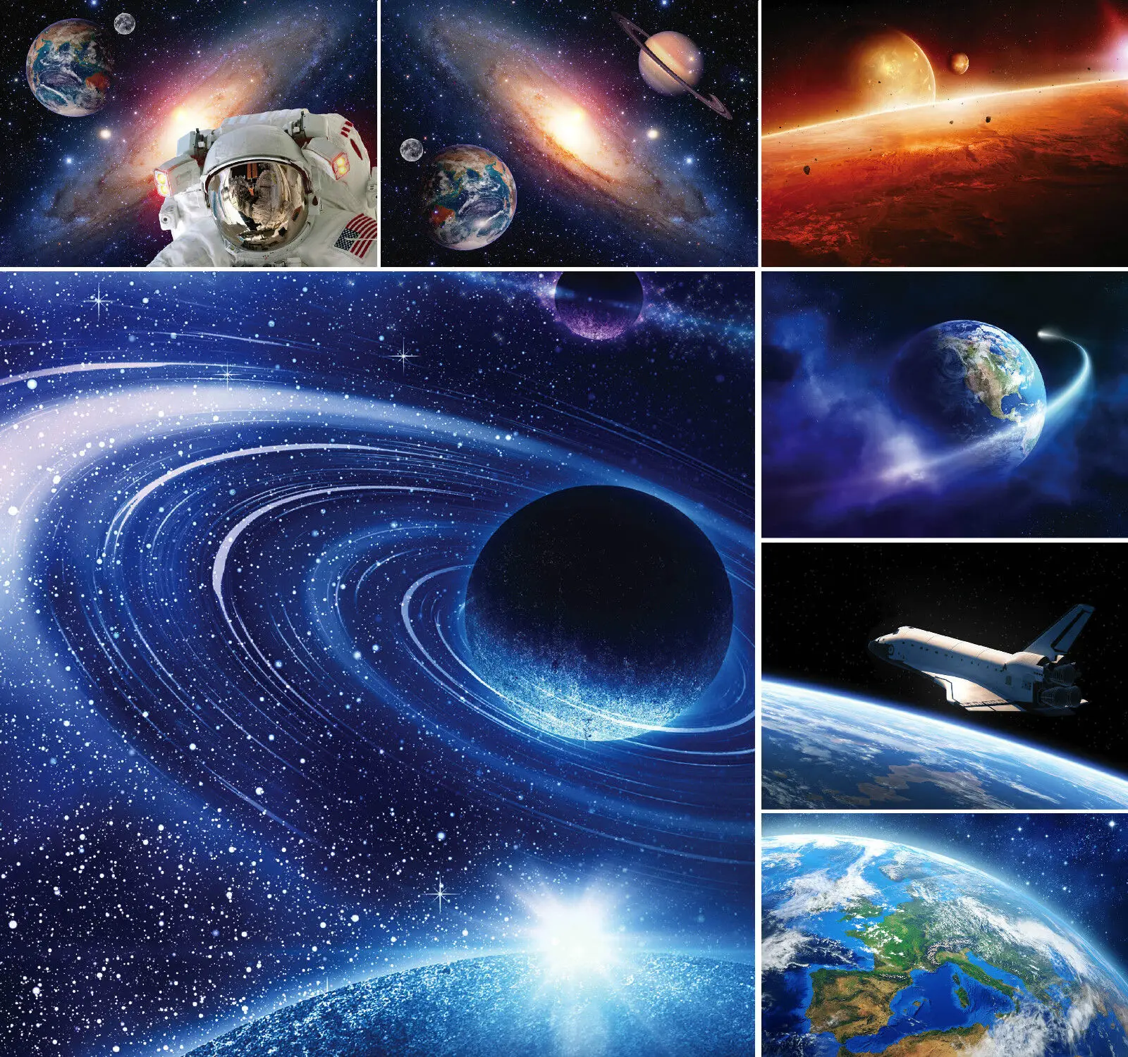 

Плакат на холсте с изображением космоса, планеты для украшения гостиной, домашняя Настенная картина