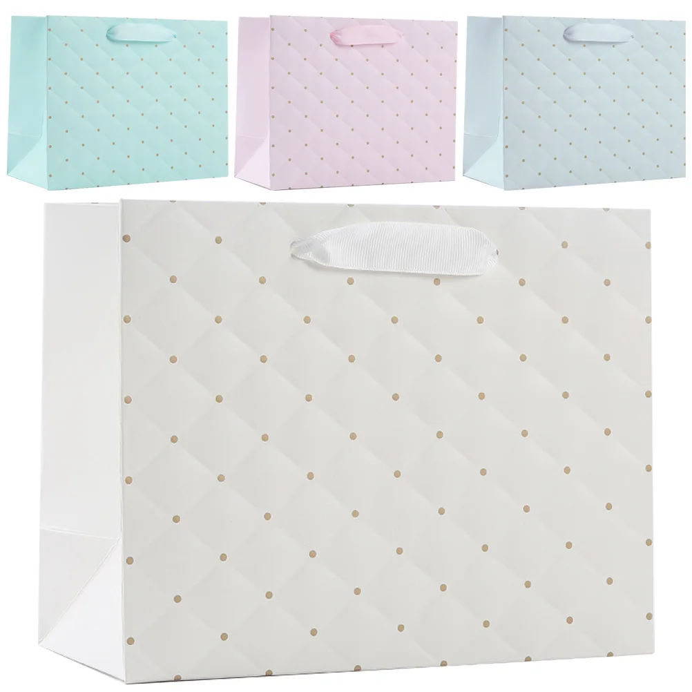 

Gift Paper Party Wedding Candy Packing Tote Present Birthday Storage Wrapping Container Pouch Handheld Favor Cardboard Shopping