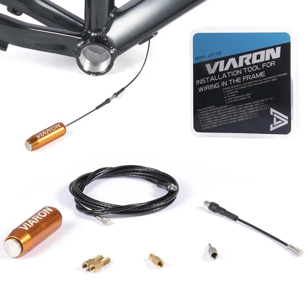 

Инструмент для внутренней проводки рамы велосипеда инструмент для прокатки внутреннего кабеля велосипеда алюминиевый сплав Велоспорт в-к...