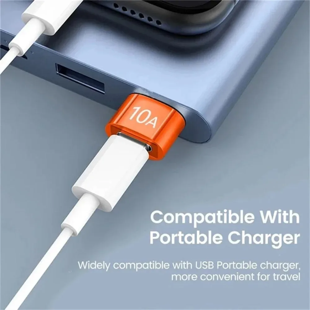 10A Адаптер USB 3.0 к типу C OTG типа папа на мама для ноутбука Xiaomi Samsung USBC быстрой