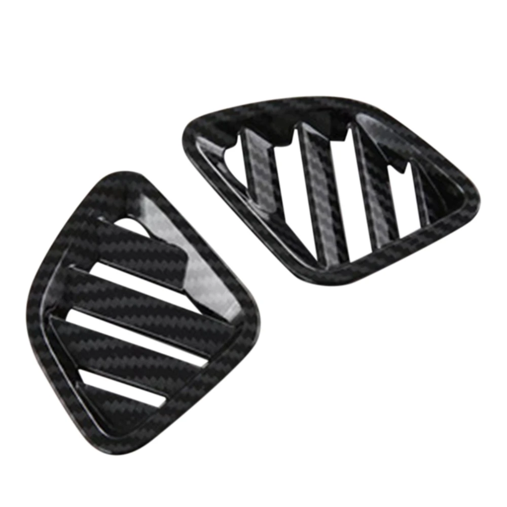 

Car Carbon Fiber Dashboard Side Upper Air Vent Housing Outlet Frame Decorative Cover Trim for MINI Cooper Clubman 2022