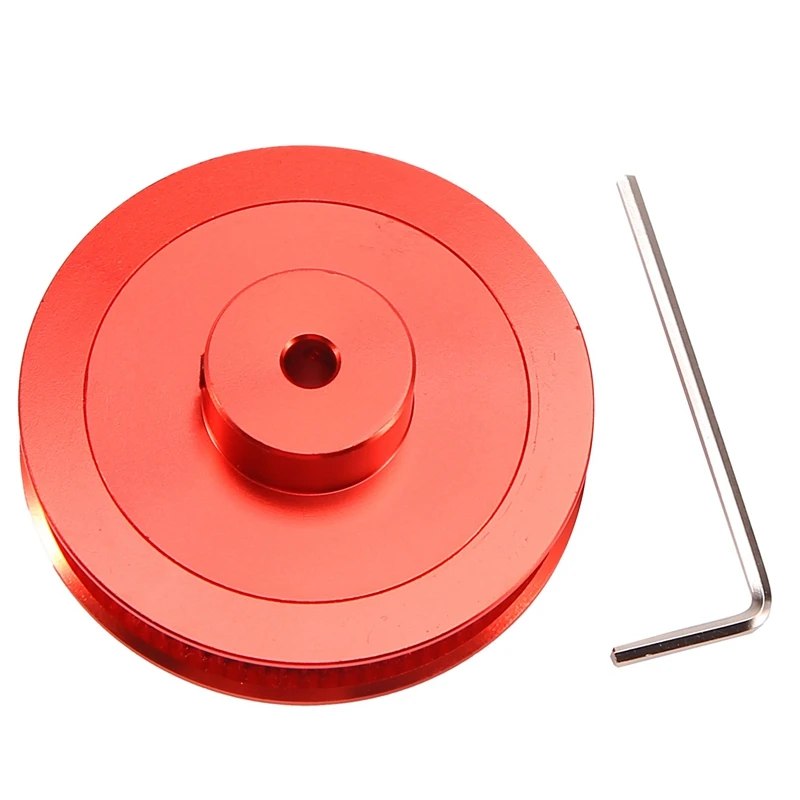 

High Quality Anodized 80 Teeth 2MGT/2GT Synchronous Pulley Timing Belt Wheel 80Teeth 80T (Red)