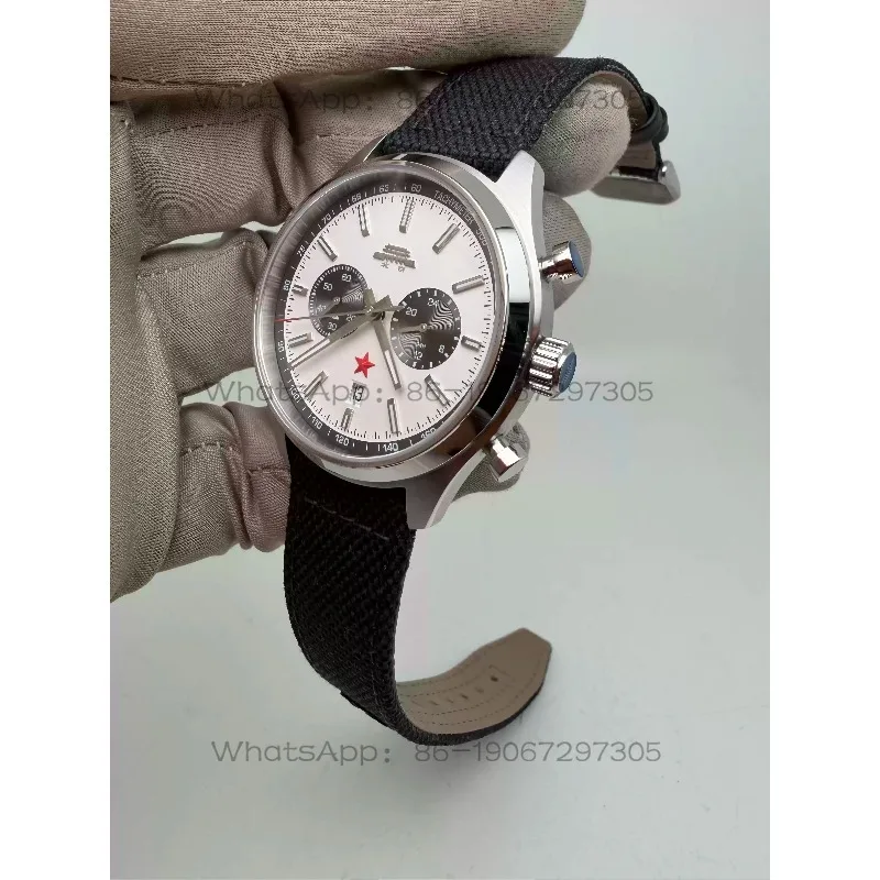 Фото Мужские часы Triumph Series Panda Dial с кварцевым механизмом №3