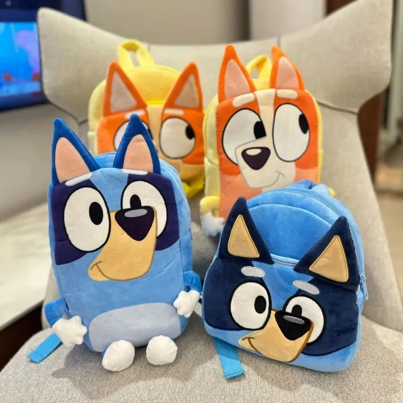 Мультфильм Синий Семья Косплей Детский Сад Детская Школьная Сумка Bluebin Рюкзак