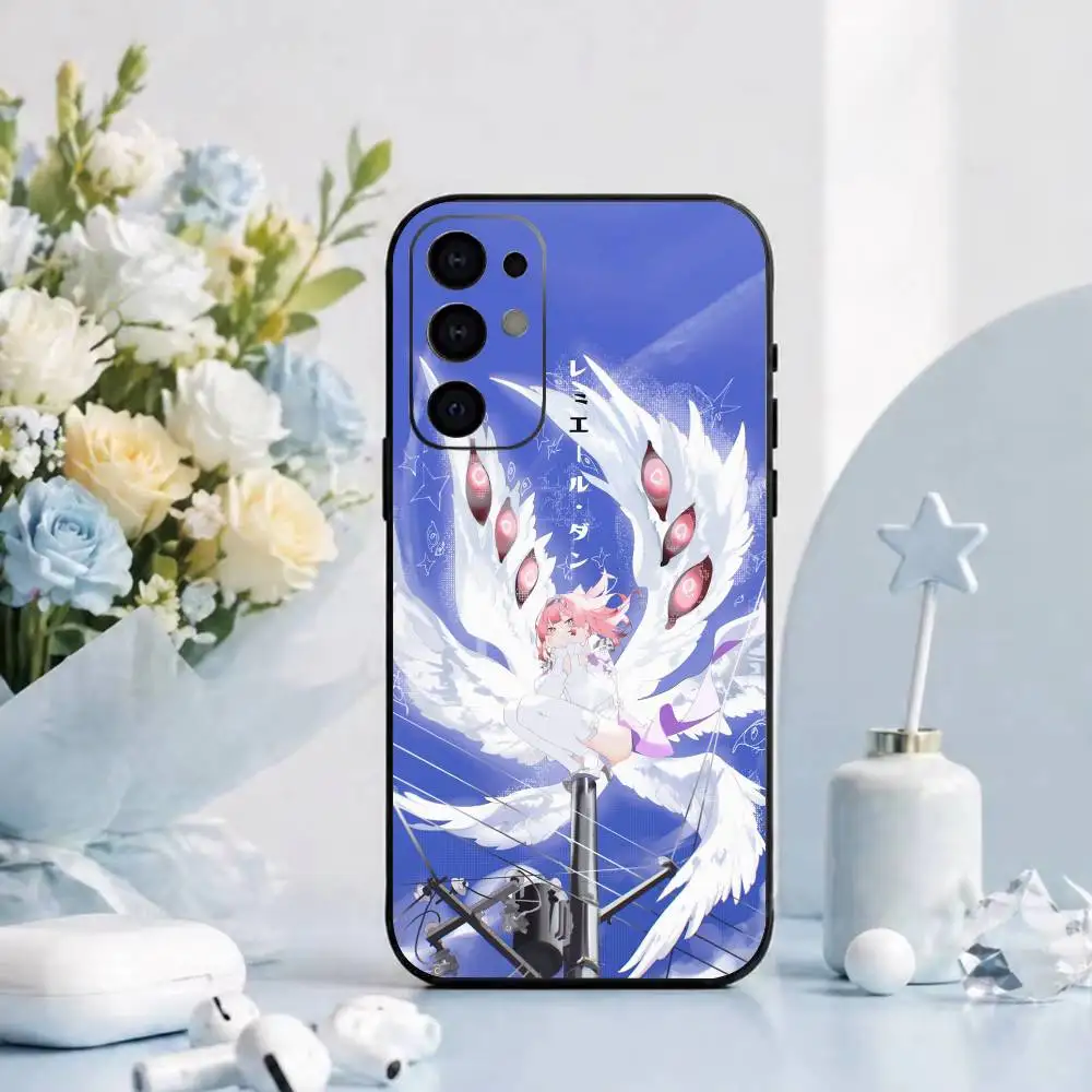 Фото Чехол Zenless Zone Zero R-Remielle Dan из мягкого силикона с защитой от падений для Samsung S26 S24 S23 S22 S21 Ultra Plus FE Lite, черный №2