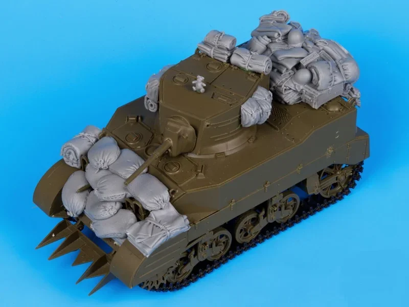 Соотношение 1:35 литье под давлением из смолы M5A1 модификация деталей колесницы