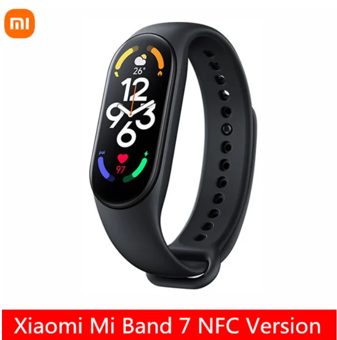 Смарт-браслет Xiaomi Mi Band 7 NFC AMOLED Bluetooth 1 62 5 2 атм |