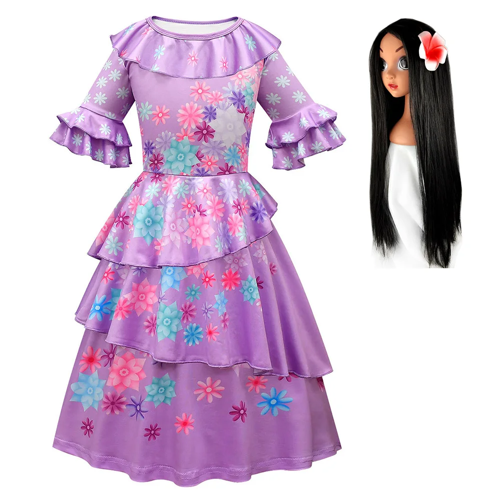

Kids Children Pepa Isabela Cosplay Costume Dress Outfits Halloween Carnival Suit